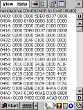 Analyser main window