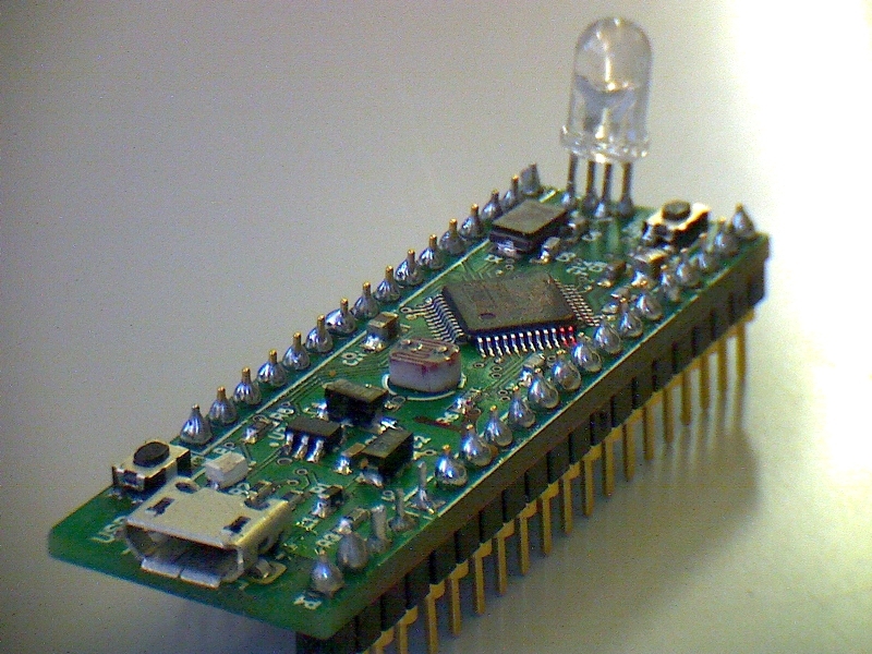 assembled bronze_v2 board